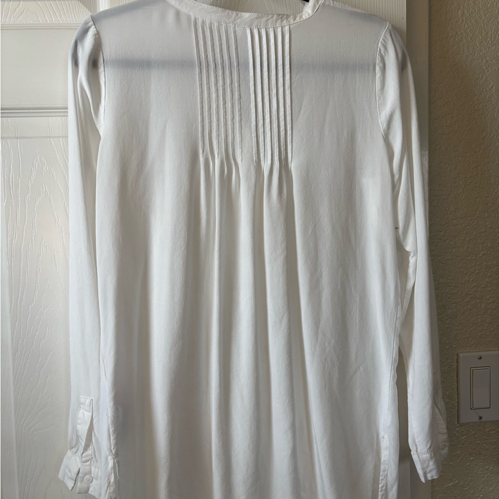 Seraphine Button Down Maternity Blouse - image 2
